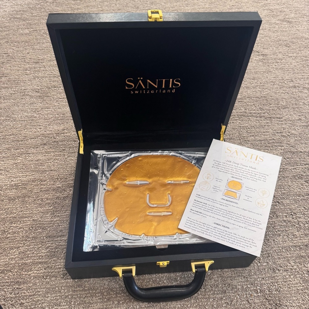Glam Gold Face Masks – Mob Wife Aesthetic – Luxe Skincare Must-Have